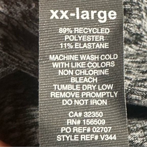 Vuori Pronto Heathered Grey DreamKnit Drawstring Shorts. Sz: 2XL - Picture 11 of 12